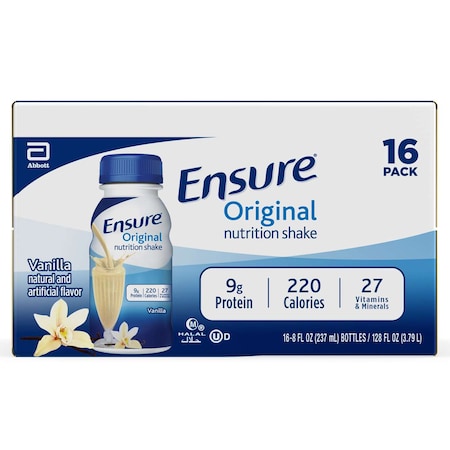 Ensure Ensure Shake Vanilla 8 fl. oz. Bottles, PK16 53432